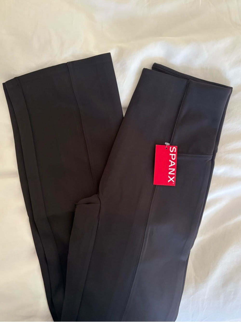 Spanx Scuba Micro Flare Pants Tall Small - Picture 2 of 4